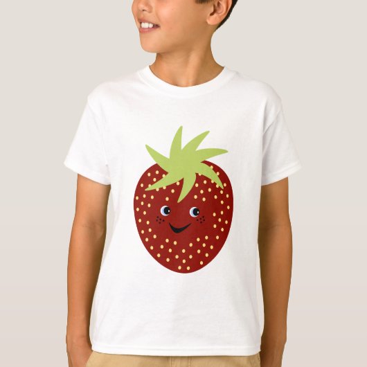 Sweet Strawberry T-shirt (Voorkant)