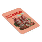 Sweet Strawberry Village Magneet (Rechterzijde)