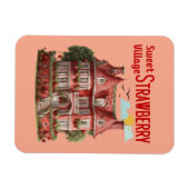 Sweet Strawberry Village Magneet (Horizontaal)