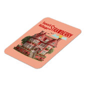 Sweet Strawberry Village Magneet (Linkerzijde)