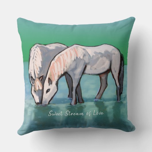 Sweet Stream of Love Sierkussen (Achterkant)