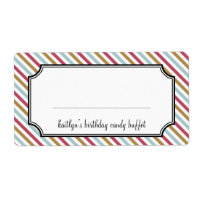 Sweet strepen snoep buffet