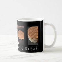 Sweet Stroopwafel Piano Mok - cadeau voor papa