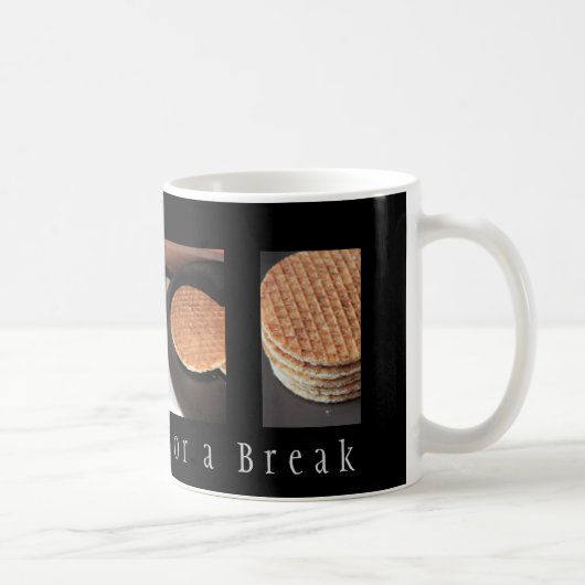 Sweet Stroopwafel Piano Mok - cadeau voor papa (Rechts)