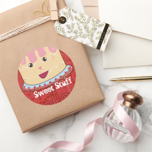 Sweet Stuff Cake Sticker (Geschenken)