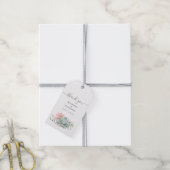 Sweet Succulent Weddenschap Dank je wel voor Stick Cadeaulabel (Met Touw)