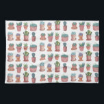 Sweet succulente keukenhanddoeken voor waterverf<br><div class="desc">Decoreer je keuken met deze leuke waterverf succulente keukenhanddoek. Het maakt een geweldig huishouden of bruiloft cadeau! U kunt het aanpassen en tekst ook toevoegen. Bekijk mijn winkel voor veel meer kleuren en patronen!</div>