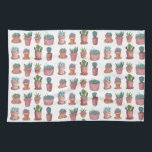 Sweet succulente keukenhanddoeken voor waterverf<br><div class="desc">Decoreer je keuken met deze leuke waterverf succulente keukenhanddoek. Het maakt een geweldig huishouden of bruiloft cadeau! U kunt het aanpassen en tekst ook toevoegen. Bekijk mijn winkel voor veel meer kleuren en patronen!</div>