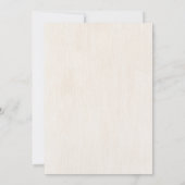 Sweet Succulents Dream Catcher Boho Baby shower Kaart (Achterkant)