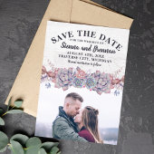 Sweet Succulents Rustische Waterverf sparen de dat Save The Date