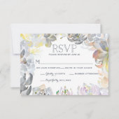 Sweet Succulents Wedding RSVP (Voorkant)
