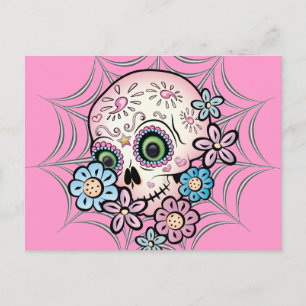 Sweet Sugar Skull Briefkaart
