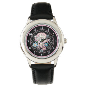 Sweet Sugar Skull Horloge