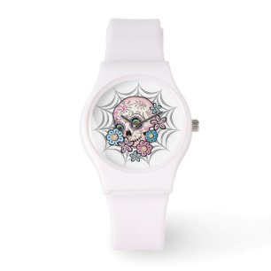 Sweet Sugar Skull Horloge