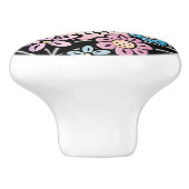 Sweet Sugar Skull Keramische Knop (Zijkant)