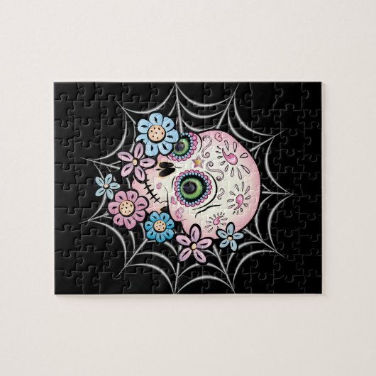 Sweet Sugar Skull Legpuzzel (Horizontaal)