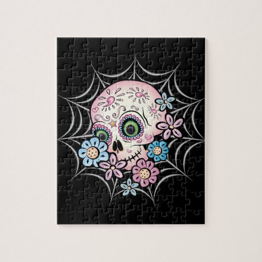 Sweet Sugar Skull Legpuzzel (Verticaal)