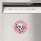 Sweet Sugar Skull Magneet (Insitu (Vaatwasser))