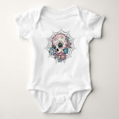 Sweet Sugar Skull Romper (Voorkant)
