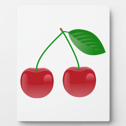 Sweet Summer Cherry Red Fotoplaat (Voorkant)