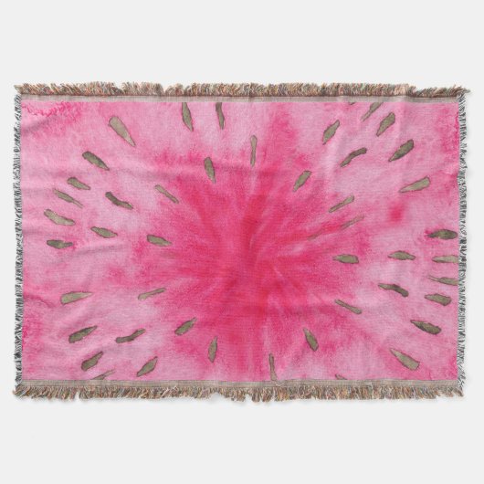 Sweet Summer Fun Melon Fruit Party Deken (Voorkant)
