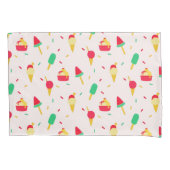 Sweet Summer Fun Rainbow Ice Cream Sprinkles Kussensloop (Voorkant)