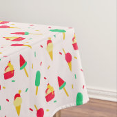 Sweet Summer Fun Rainbow Ice Cream Sprinkles Tafelkleed (Voorbeeld)