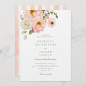 Sweet Summer Garden bruiloft uitnodiging (Voorkant / Achterkant)