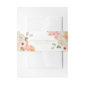 Sweet Summer Garden Wedding Uitnodigingen Wikkel (Voorkant Voorbeeld)