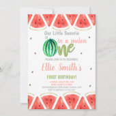 Sweet Summer Girl Party Kaart (Voorkant)