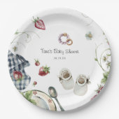 Sweet Summer Picnic | Bord Baby shower papier (Voorkant)