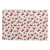 Sweet Summer Red Cherries Garden Kussensloop (Achterkant)