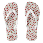 Sweet Summer Red Cherries Garden Teenslippers (Voetbed)