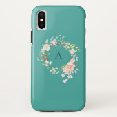Sweet Summer Roos Garland gepersonaliseerd Case-Mate iPhone Case (Achterkant)