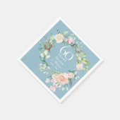 Sweet Summer Rozen Garland 60th / 75th Jubileum Servet (Hoek)