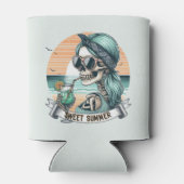 Sweet Summer - Skeleton Beach Vibe Blikjeskoeler (Achterkant)