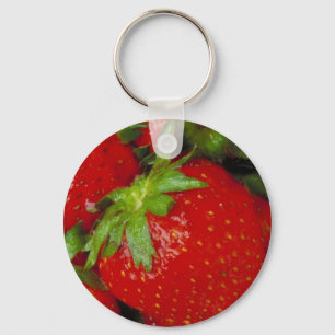 Sweet Summer Strawberries Sleutelhanger
