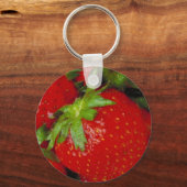 Sweet Summer Strawberries Sleutelhanger (Voorkant)