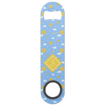 Sweet Summer Sunshine Cute Monogram