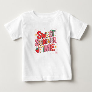 Sweet Summer Time Coquette Aardbei Retro Beach