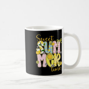 Sweet Summer Time Lemon Coquette Bow Family Vacati Koffiemok