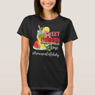 Sweet Summer Time Lemonade Principal of Duty Summ T-shirt