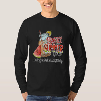 Sweet Summer Time Teacher Off Duty 4th Grade Teac T-shirt