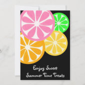 Sweet Summer Time Treparty nodigt uit Kaart (Voorkant)