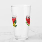 Sweet Summer Time | Waterverf Watermeloen Glas (Links)