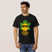 Sweet Summer Vibes: Pineapple Chill T-shirt (Voorkant volledig)