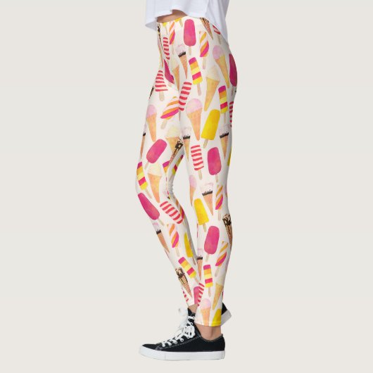 Sweet Summer Waterverf Ice Cream Leggings (Links)
