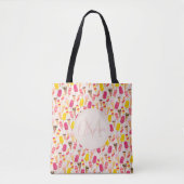 Sweet Summer Waterverf Ice Cream Tote Bag (Voorkant)