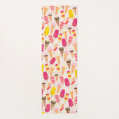 Sweet Summer Waterverf Ice Cream Yogamat (Achterkant)