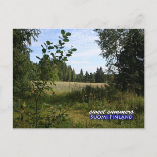 Sweet Summers in Suomi Finland Briefkaart